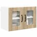 Armario de cocina de pared - Mueble cocina con estante 2 pcs 60 Armario de cocina de pared - Mueble cocina con estante 2 pcs 60 Blanco Brillo