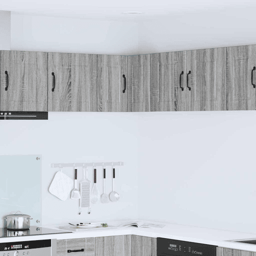 Armário de cozinha suspenso - armario de cocina colgante Cinza Sonoma 57 x 57 x 40 cm