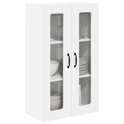 Armário de cozinha suspenso - armario de cocina colgante Branco Brilhante 60 x 31 x 100 cm