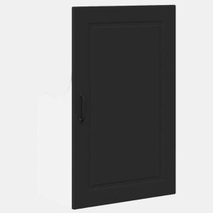 Armário de cozinha suspenso - armario de cocina colgante com porta Preto 50 x 31 x 80 cm