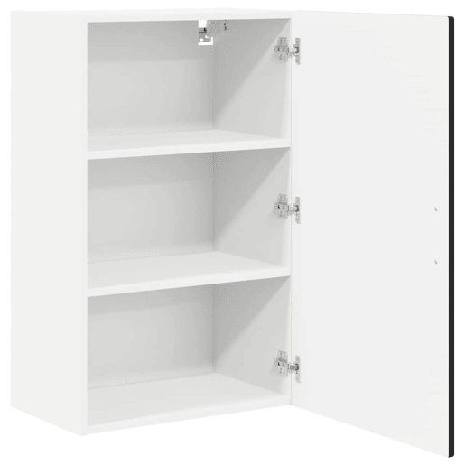 Armário de cozinha suspenso - armario de cocina colgante com porta Preto 50 x 31 x 80 cm