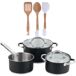 Baterias de Cocina San Ignacio Ronda con Utensilios de cocina Baterias de Cocina San Ignacio Ronda con Utensilios de cocina Negro