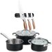 Baterias de Cocina San Ignacio Ronda con Cuchillos de cocina Baterias de Cocina San Ignacio Ronda con Cuchillos de cocina Negro