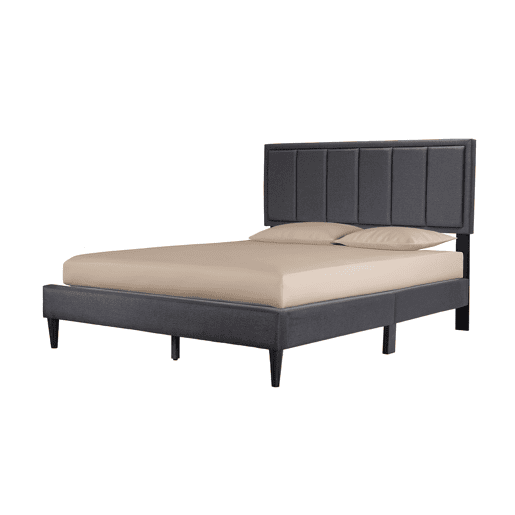 Cama de casal com base de ripas Twin de 150cm