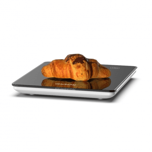 Renpho Balança de cozinha digital Bluetooth CALIBRA 1L 10kg vidro preto LED