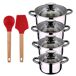 Baterias de Cocina San Ignacio Dina con Utensilios de cocina Baterias de Cocina San Ignacio Dina con Utensilios de cocina Gris