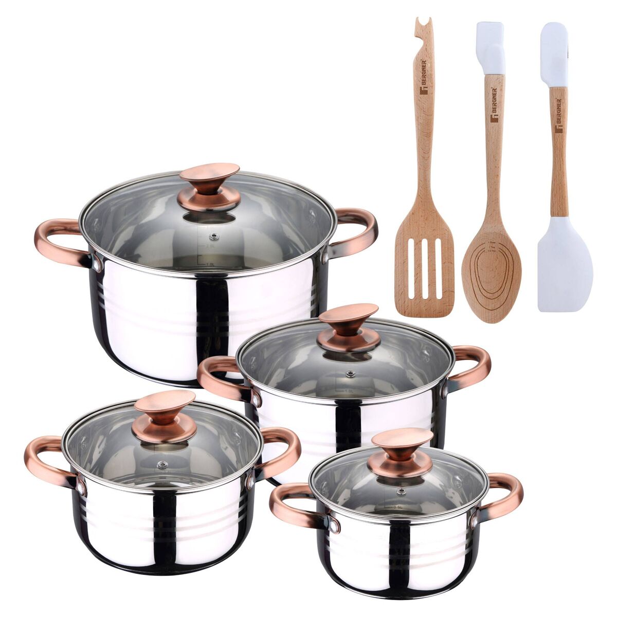 Baterias de Cocina San Ignacio Nona con Utensilios de cocina