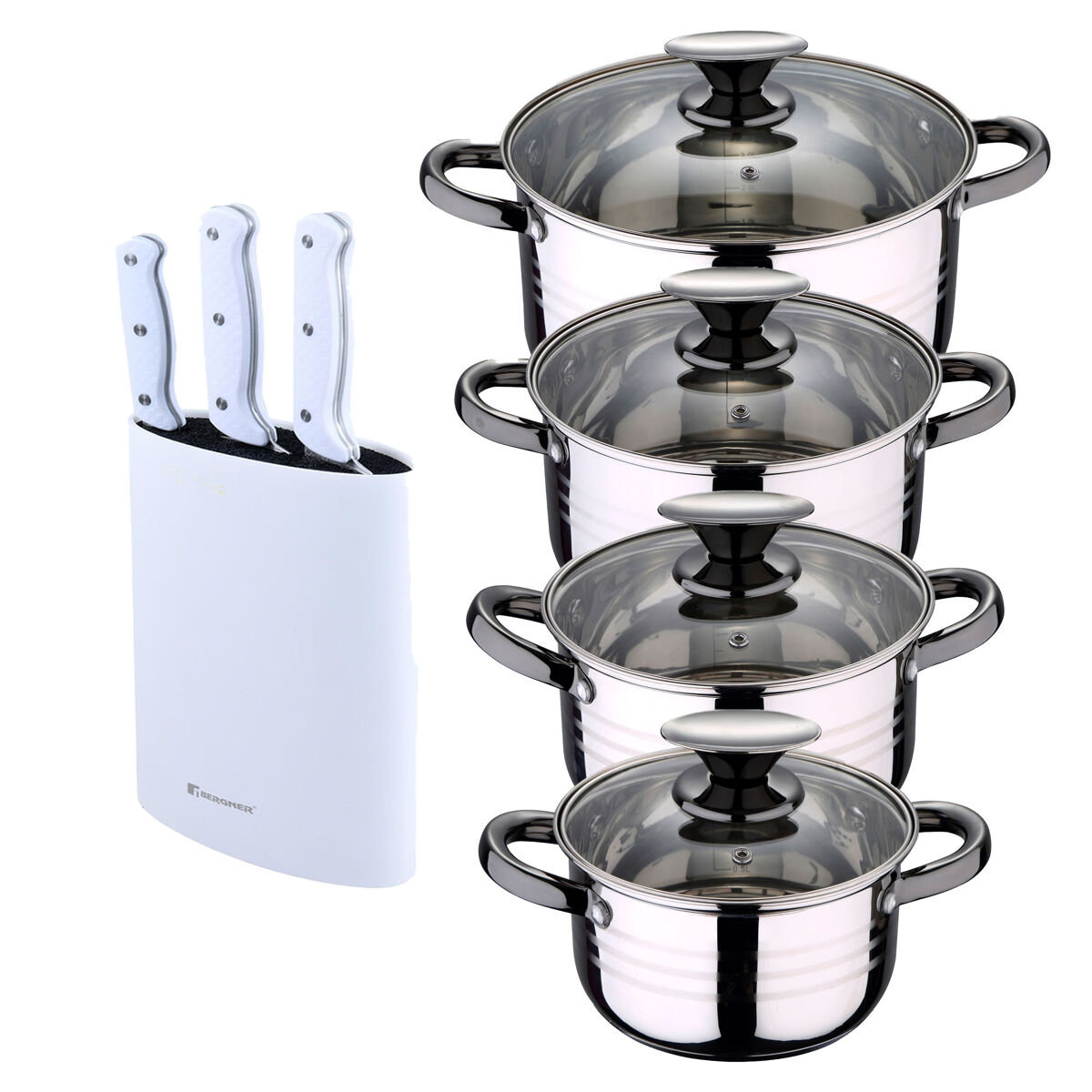 Baterias de Cocina San Ignacio Dina con Cuchillos de cocina
