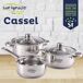 Baterias de Cocina San Ignacio Cassel con Cuchillos de cocina Baterias de Cocina San Ignacio Cassel con Cuchillos de cocina Gris