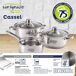 Baterias de Cocina San Ignacio Cassel con Cuchillos de cocina Baterias de Cocina San Ignacio Cassel con Cuchillos de cocina Gris