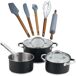 Baterias de Cocina San Ignacio Ronda con Utensilios de cocina Baterias de Cocina San Ignacio Ronda con Utensilios de cocina Negro