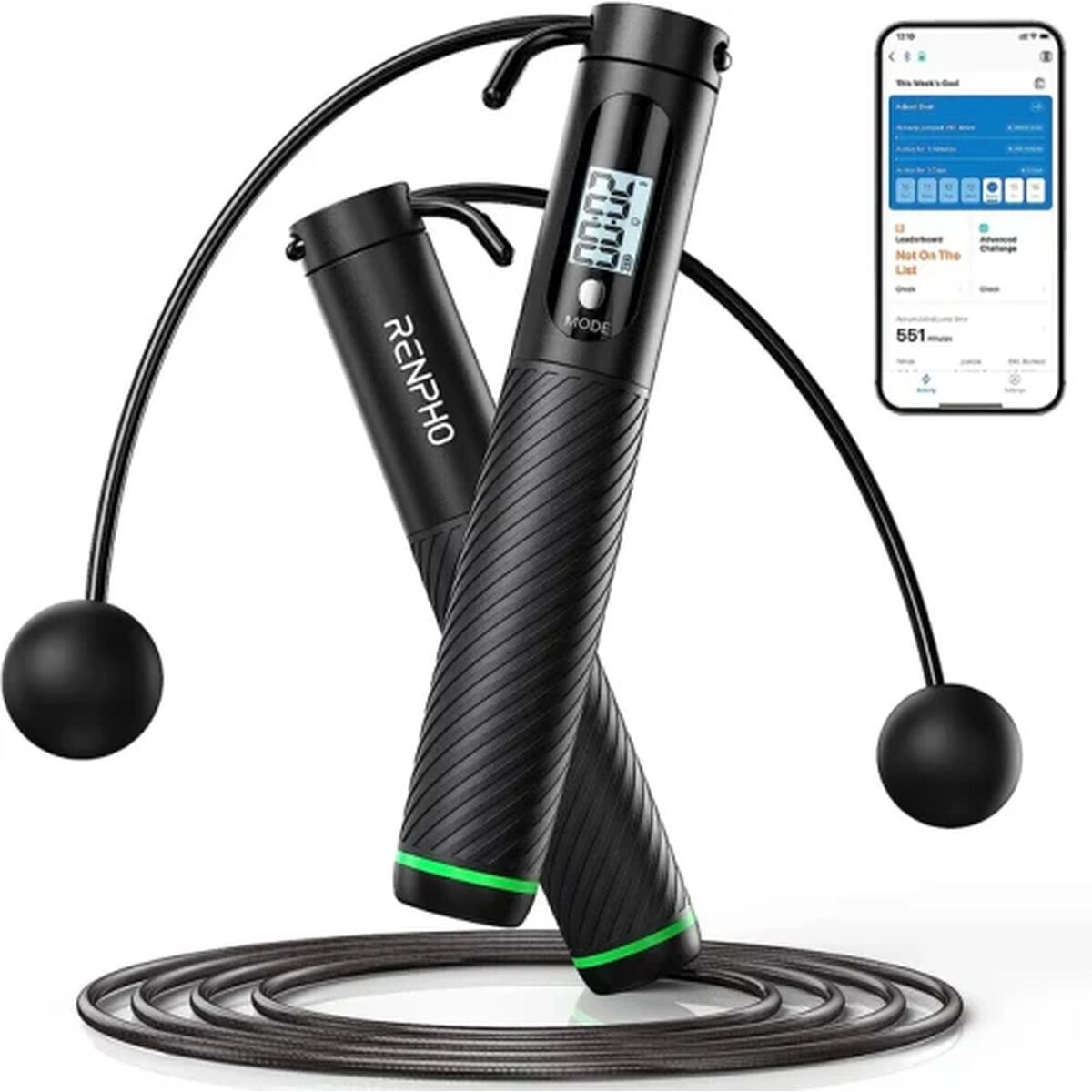 Cuerda de saltar inteligente SMART JUMP ROPE