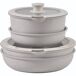 Baterias de Cocina BERGNER Click&Cook con Utensilios de cocina Baterias de Cocina BERGNER Click&Cook con Utensilios de cocina Blanco