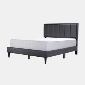 Cama de casal com base de ripas Twin de 150cm