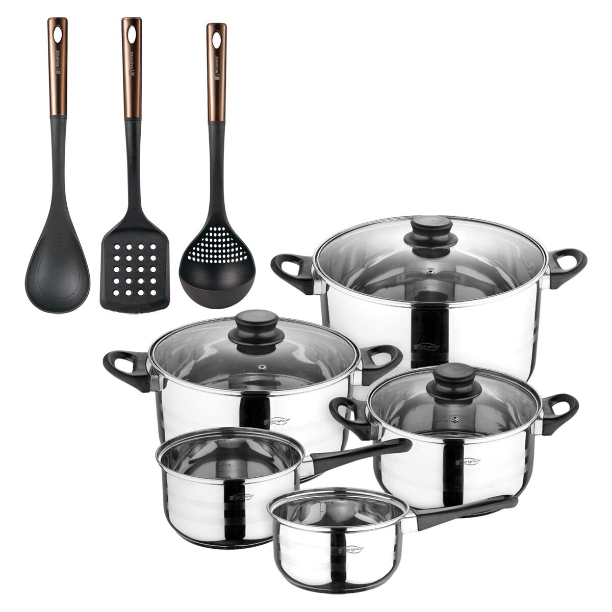 Baterias de Cocina San Ignacio Toledo con Utensilios de cocina