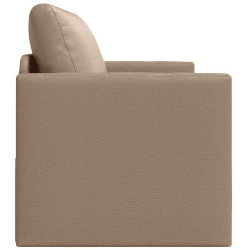 Sofá-cama, Sofá conversível Cappuccino 124 x 71 x 78 cm Veludo