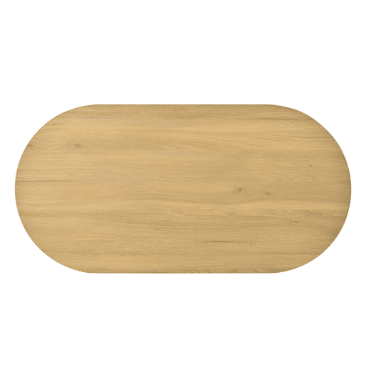 Mesa de centro elevável - com laterais de madeira curvadas, prateleira extensível, design multifuncional - cor madeira