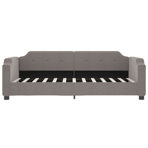 Sofá-cama, Sofá conversível c gavetãogavetas 80x200 cm tecido cinza-acastanhado Sofá-cama, Sofá conversível c gavetãogavetas 80x200 cm tecido cinza-acastanhado