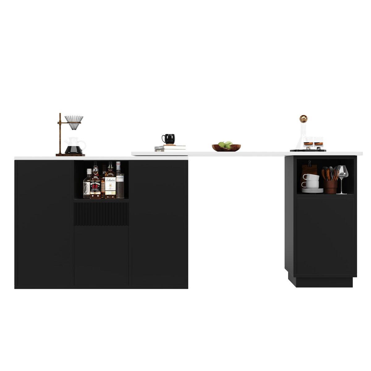 Armarios de Cocina 210 Negro