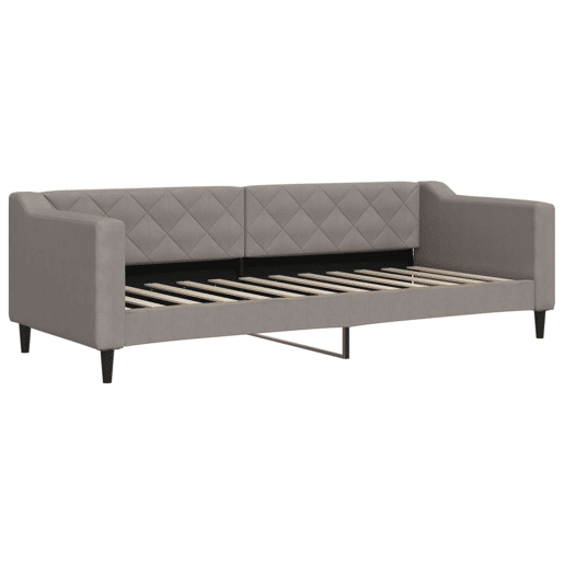 Sofá-cama, Sofá conversível c gavetãogavetas 80x200 cm tecido cinza-acastanhado Sofá-cama, Sofá conversível c gavetãogavetas 80x200 cm tecido cinza-acastanhado