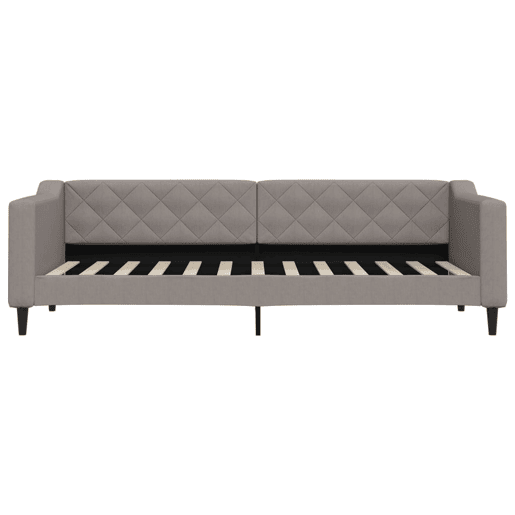 Sofá-cama, Sofá conversível c gavetãogavetas 80x200 cm tecido cinza-acastanhado Sofá-cama, Sofá conversível c gavetãogavetas 80x200 cm tecido cinza-acastanhado