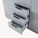 Armario Ropero Eiselfing 3 puertas 4 compartimentos 3 cajones MDF 120 Armario Ropero Eiselfing 3 puertas 4 compartimentos 3 cajones MDF 120 Blanco