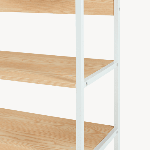 Bengaleiro Larem com 2 gavetas 180x120x40cm - Efeito carvalho en.casa