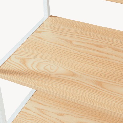Bengaleiro Larem com 2 gavetas 180x120x40cm - Efeito carvalho en.casa