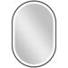 Espejo de Baño Aluminio, Vidrio Templado HOMCOM, hogar - baño Espejo de Baño Aluminio, Vidrio Templado HOMCOM, hogar - baño Negro