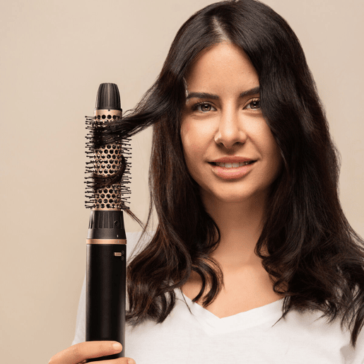 Escova Secadora e Modeladora Multifuncional Iônica com Tecnologia Coanda e 7 Acessórios Wavify InnovaGoods