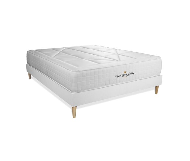Pack colchón windsor 150x195cm + somier, espuma viscoelástica y muelles ensacados