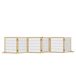 Barrera para Perros Madera de Pino, Acero PawHut Barrera para Perros Madera de Pino, Acero PawHut Marrón