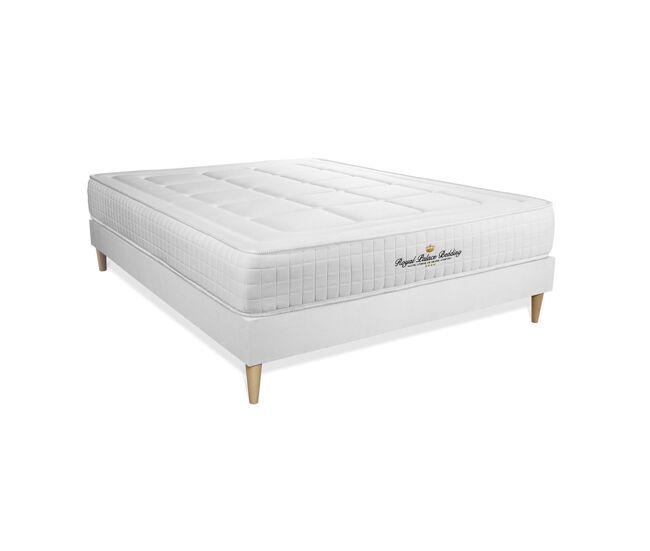 Pack colchón balmoral 150x200cm + somier multiláminas, espuma viscoelástica, 3 zonas de confort