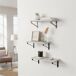 Max Home Set 3 estantes pared madera varias medidas 42 Max Home Set 3 estantes pared madera varias medidas 42 Cemento
