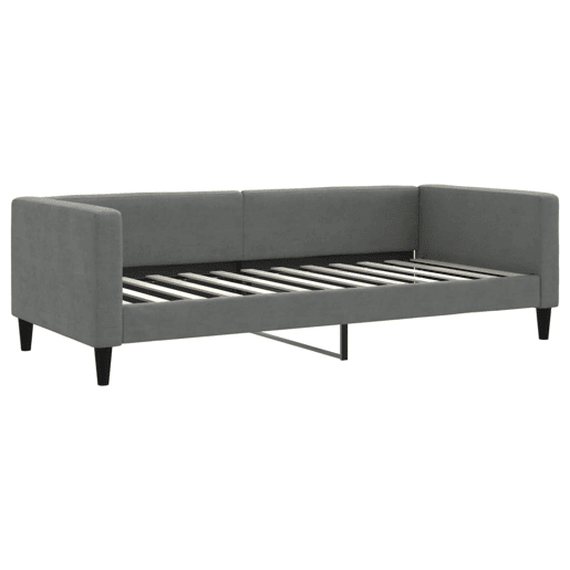 Sofá-cama, Sofá conversível c gavetãogavetas 100x200 cm tecido cinzento-escuro Sofá-cama, Sofá conversível c gavetãogavetas 100x200 cm tecido cinzento-escuro