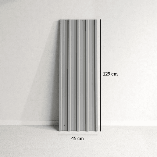 Outsunny Conjunto de 12 Painéis para Teto de Aço Galvanizado Chapas Perfiladas de Teto 7m² para Abrigo de Ferramentas Abrigo Exterior 129x45 cm Cinzento Claro Outsunny Conjunto de 12 Painéis para Teto de Aço Galvanizado Chapas Perfiladas de Teto 7m² para Abrigo de Ferramentas Abrigo Exterior 129x45 cm Cinzento Claro