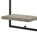 Max Home Estantería pared madera 2 estantes 25 Max Home Estantería pared madera 2 estantes 25 Cemento