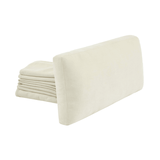 Capa de tecido para sofá-cama conversível 3 lugares Neo, Neo, Branco, 198x88x86 cm