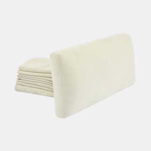 Capa de tecido para sofá-cama conversível 3 lugares Neo, Neo, Branco, 198x88x86 cm
