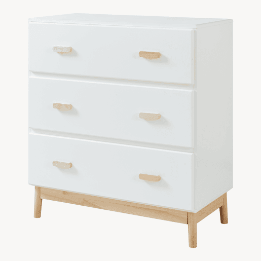 Mudador Sarievn com tapete muda-fraldas 100x80x53 cm Branco en.casa Mudador Sarievn com tapete muda-fraldas 100x80x53 cm Branco en.casa