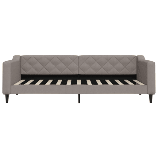 Sofá-cama, Sofá conversível c gavetãogavetas 90x200 cm tecido cinza-acastanhado Sofá-cama, Sofá conversível c gavetãogavetas 90x200 cm tecido cinza-acastanhado