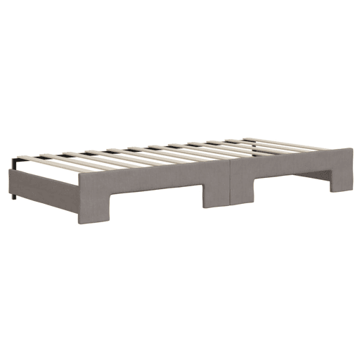 Sofá-cama, Sofá conversível c gavetãogavetas 90x200 cm tecido cinza-acastanhado Sofá-cama, Sofá conversível c gavetãogavetas 90x200 cm tecido cinza-acastanhado