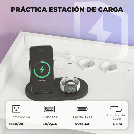 HOMCOM Conjunto de 2 Mesas de Cabeceira Flutuantes com Estação de Carregamento Mesas de Cabeceira para Quarto Gaveta Prateleira Aberta Montagem na Parede Estilo Moderno Sala de Estar 40x29x29 cm Branco