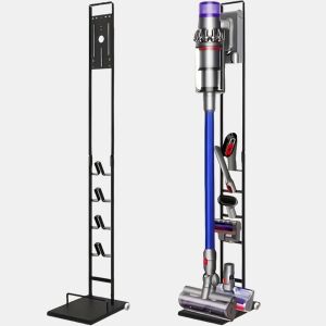 Suporte Aspirador Compatível Dyson V15u2013V6 Nyana Home | Torre Metálica Sem Furação | Organizador Acessórios
