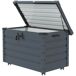Baúl de Exterior Acero Galvanizado Outsunny Baúl de Exterior Acero Galvanizado Outsunny Gris