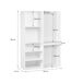 Vestidor modular de 2 elementos 120 Vestidor modular de 2 elementos 120 Blanco