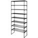 Max Home Estantería plástico 8 estantes Max Home Estantería plástico 8 estantes Negro