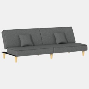 Sofá-cama, Sofá conversível tecido cinzento-escuro