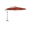 Guarda-sol redondo offset 350cm, Hardelot, Terracota, 350x350x250 cm