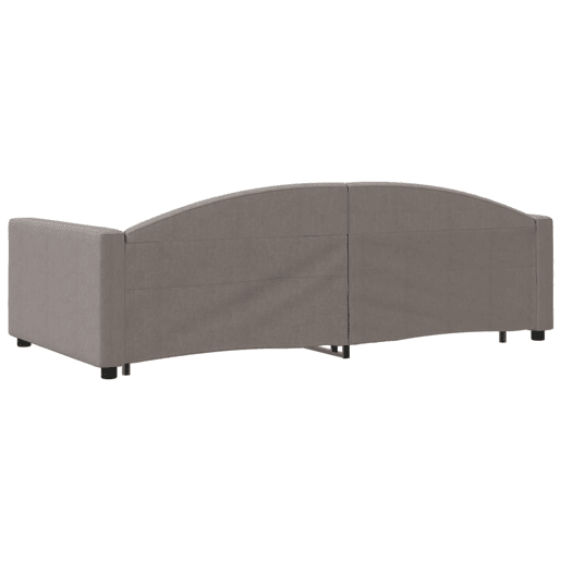 Sofá-cama, Sofá conversível c gavetãogavetas 100x200cm tecido cinza-acastanhado Sofá-cama, Sofá conversível c gavetãogavetas 100x200cm tecido cinza-acastanhado